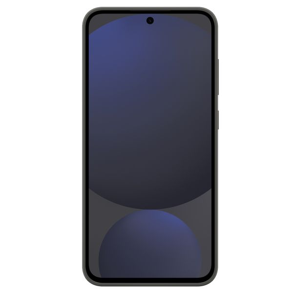 Samsung Original Silikon Cover Samsung Galaxy S24 FE - Schwarz