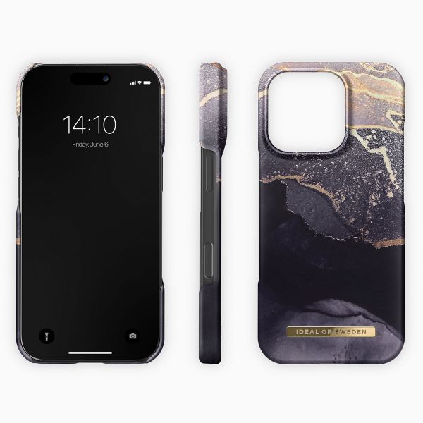 iDeal of Sweden Fashion Back Case Apple iPhone 16 Pro - Golden Twilight Marble