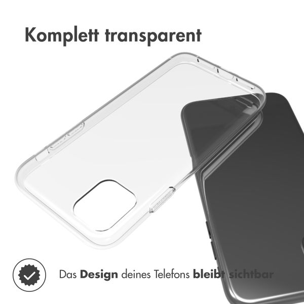 Accezz Clear TPU Backcover Apple iPhone 11 - Transparent
