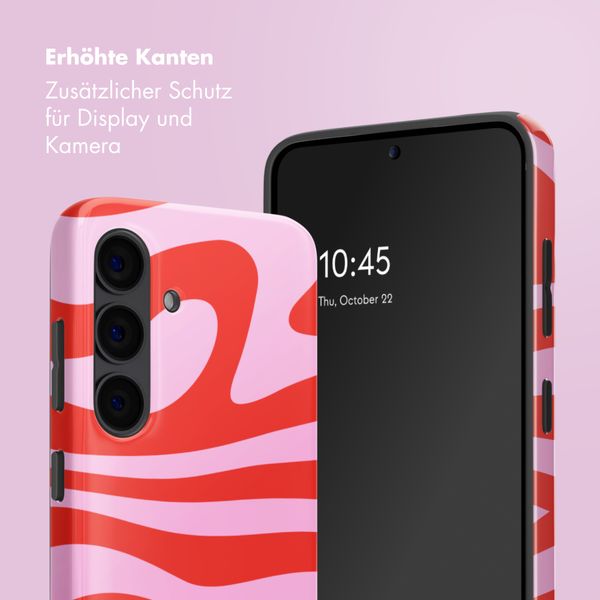 Selencia Vivid Rückabdeckung mit MagSafe Samsung Galaxy S24 - Dream Swirl Pink