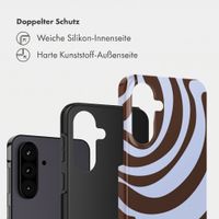 Selencia Vivid Back Cover Samsung Galaxy A57 (5G) - Dream Swirl Chocolate