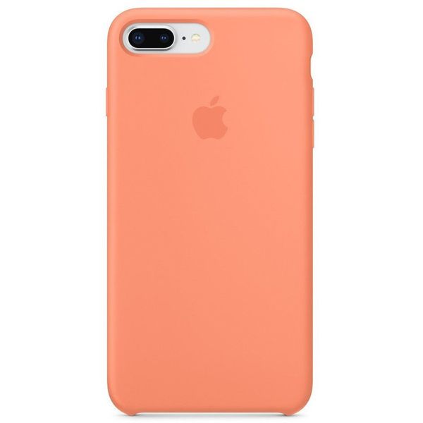 Apple Silikon-Case Peach für das iPhone 8 Plus / 7 Plus