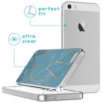 imoshion Design Hülle Apple iPhone SE (2016) / 5 / 5s - Blue Graphic