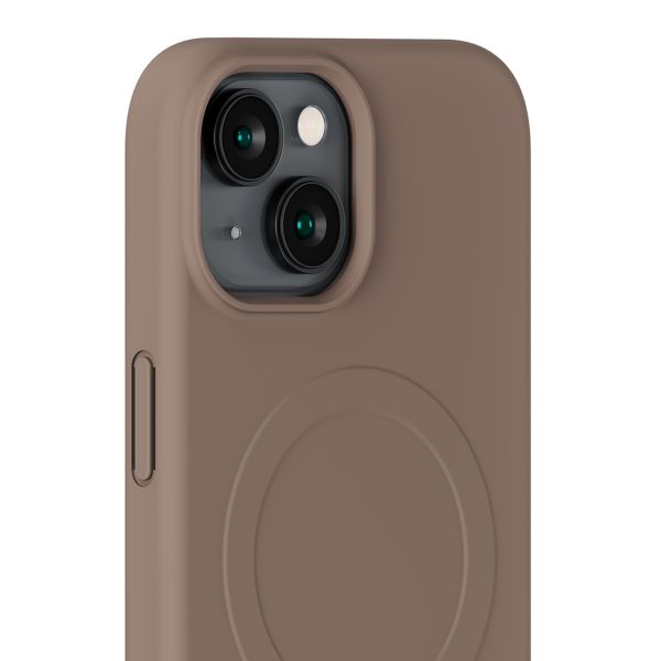 Holdit Soft MagSafe Case Apple iPhone 13/14/15/16e - Mocha Brown