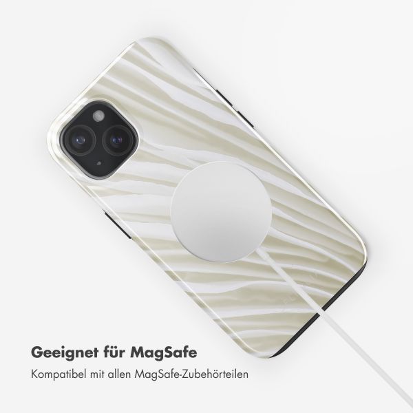 Selencia Vivid Rückabdeckung mit MagSafe Apple iPhone 15 - Nature Light Brown