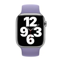 Apple Silikon Solo Loop für das  Apple Watch | 38/40/41/42 mm - Größe 4 - English Lavender