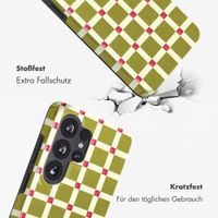 Selencia Vivid Rückabdeckung mit MagSafe Samsung Galaxy S26 Ultra - Check This Olive