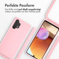 imoshion SilikonHülle mit Band Samsung Galaxy A32 (4G) - Rosa