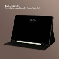 Selencia Riva Klapphülle Samsung Galaxy Tab S11 - Schwarz