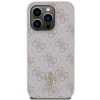 Guess 4G Metal Logo Back Cover MagSafe Apple iPhone 15 Pro Max - Rosa