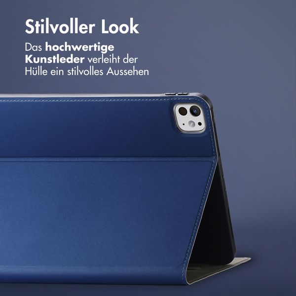 Accezz Classic Tablet Case Apple iPad Pro 11 (2024) M4 - Dunkelblau