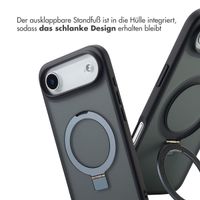 Accezz Ring Stand Backcover mit MagSafe Apple iPhone Air - Schwarz
