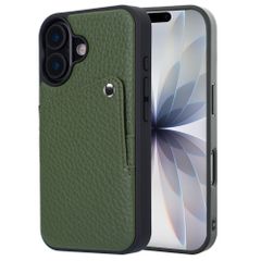 Selencia Riva Back Cover mit Kartenfach Apple iPhone 17 - Sage Green