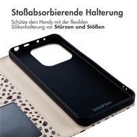 imoshion Design Klapphülle Xiaomi Redmi Note 14 (4G) - Black And White Dots