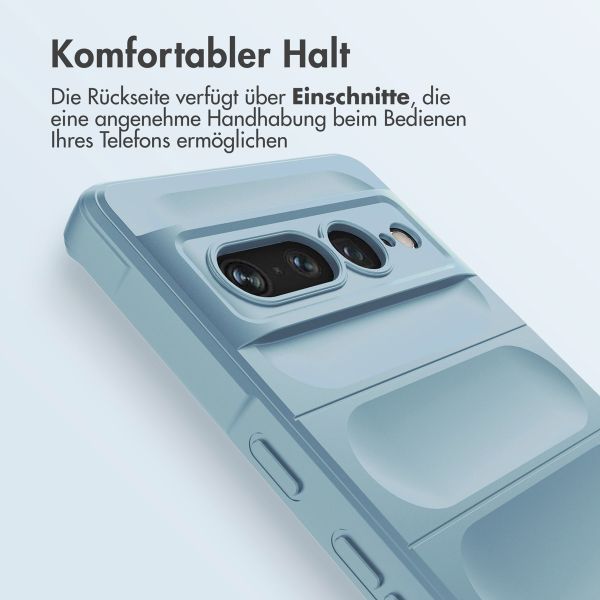 imoshion EasyGrip Back Cover für das Google Pixel 7 Pro - Hellblau