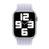 Apple Geflochtenes Solo Loop für das  Apple Watch | 44/45/46/49 mm - Größe 5 - Purple Fog