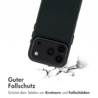 Accezz MagSafe Leather Backcover Apple iPhone 18 Pro Max / 17 Pro Max - Onyx Black