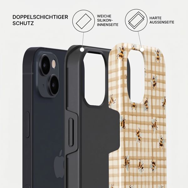 Burga Tough Back Cover MagSafe Apple iPhone 14 - Honeycomb