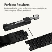 imoshion Edelstahlarmband für Apple Watch | 44/45/46/49 mm - Schwarz
