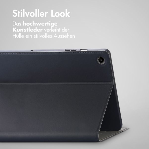 Accezz Classic Klapphülle Samsung Galaxy Tab A9 Plus - Schwarz
