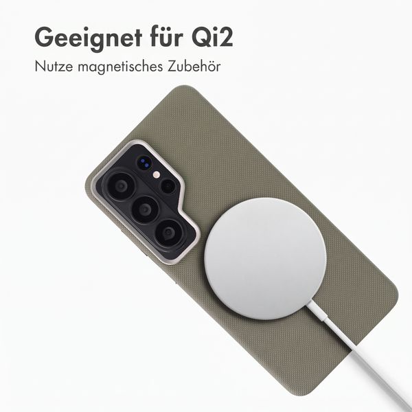 Accezz Mesh Backcover mit MagSafe Samsung Galaxy S26 Ultra - Dunkelgrau
