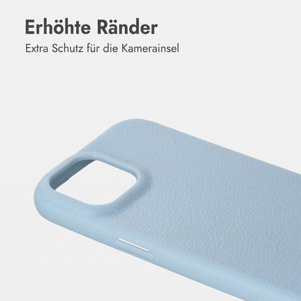 imoshion Texture Backcover iPhone 12 / 12 Pro - Hellblau