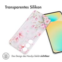 imoshion Design Hülle Samsung Galaxy S24 FE - Blossom Watercolor