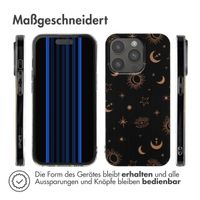 imoshion Design Hülle Apple iPhone 15 Pro - Sky Black Transparent