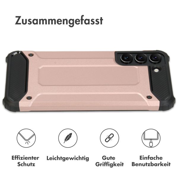 imoshion Rugged Xtreme Case für das Samsung Galaxy S22 Plus - Rose Gold