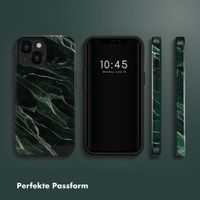 Selencia Vivid Back Cover Apple iPhone 13 - Chic Marble Quartz