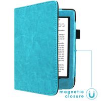 imoshion Vegan Leather Klapphülle Kobo Nia - Hellblau