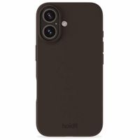 Holdit Silicone Case für das Apple iPhone 16 Plus - Chocolate