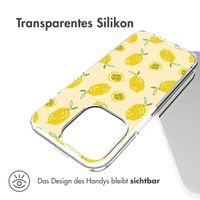 imoshion Design Hülle iPhone 14 Pro - Lemons