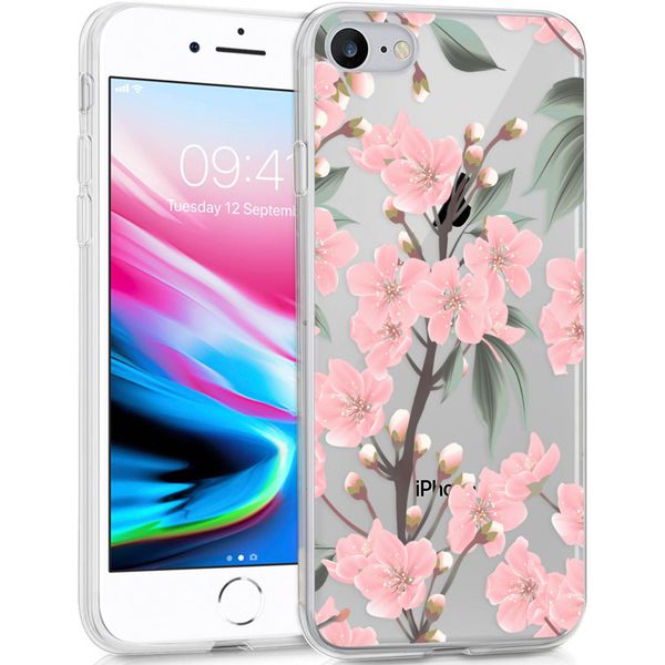 imoshion Design Hülle für das iPhone SE (2022 / 2020) / 8 / 7 / 6s - Cherry Blossom