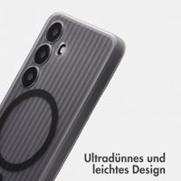 Accezz Lite Backcover mit MagSafe | Fluted | Samsung Galaxy S24 - Grau