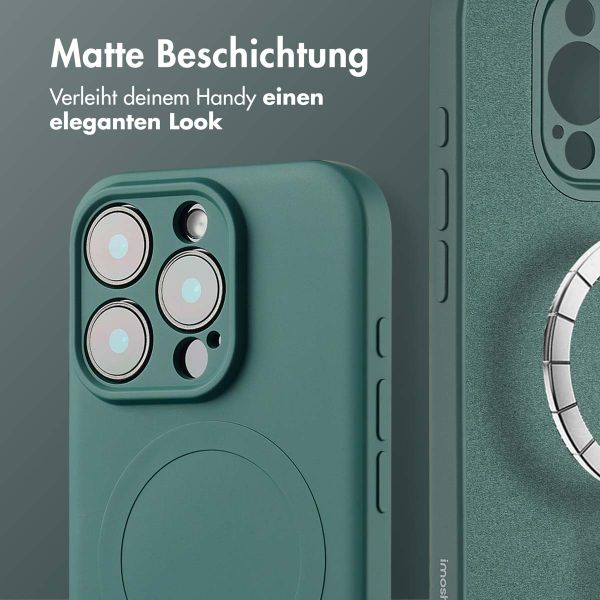 imoshion Color Back Cover mit MagSafe Apple iPhone 16 Pro - Dunkelgrün