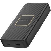 OtterBox ﻿Powerbank USB-C - 15.000 mAh - Kabelloses Aufladen - Power Delivery - Schwarz