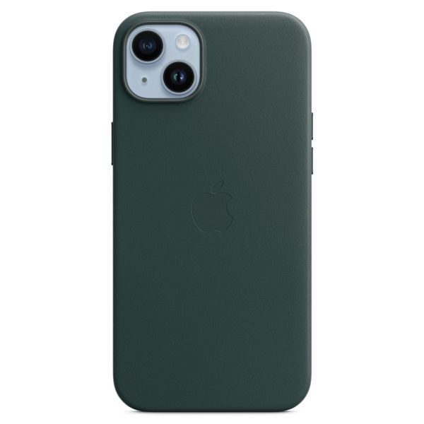 Apple Leder-Case MagSafe für das Apple iPhone 14 Plus - Forest Green