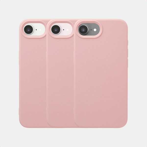 imoshion Texture Backcover Apple iPhone 17e / 16e - Rosa