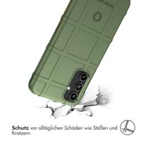 imoshion Rugged Shield Backcover für das Samsung Galaxy A15 (5G/4G) - Dunkelgrün