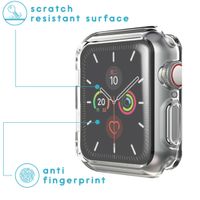 imoshion Full Cover Soft Case für Apple Watch Series 4 / 5 / 6 / SE - 44 mm - Transparent