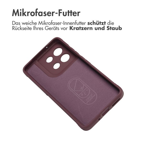 imoshion EasyGrip Backcover Motorola Moto G86 - Aubergine