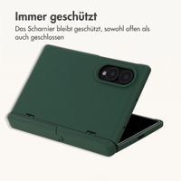 imoshion Color Backcover mit Ständer Samsung Galaxy Z Fold 8 - Dunkelgrün