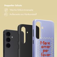 Selencia Vivid Back Cover Samsung Galaxy S24 - More Amor