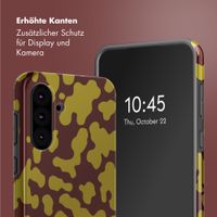 Selencia Vivid Back Cover Samsung Galaxy A36 / A56 - Moo'd Olive Dust