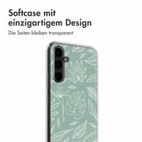 imoshion Design Hülle Samsung Galaxy A34 (5G) - Leaves Line-Art