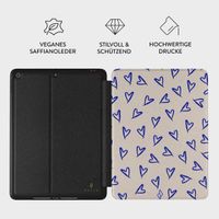 Burga Tablet Case Apple iPad 9 (2021) 10.2 Zoll / iPad 8 (2020) 10.2 Zoll / iPad 7 (2019) 10.2 Zoll - Love Me Right
