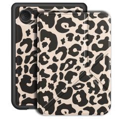 imoshion Design Klappbare Klapphülle Kobo Clara Colour / BW - Leopard