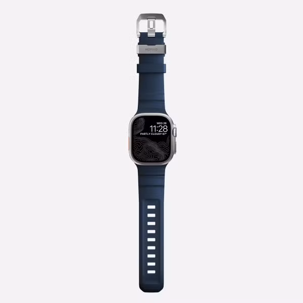 Nomad Rocky Point Armband für das  Apple Watch Series 1 t/m 11 / SE / Ultra (44/45/46/49 mm) - Atlantic