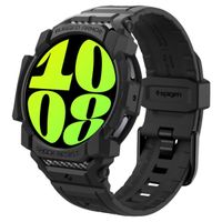 Spigen Rugged Armor™ Pro Case für die Samsung Galaxy Watch 7 - 44 mm - Mattschwarz